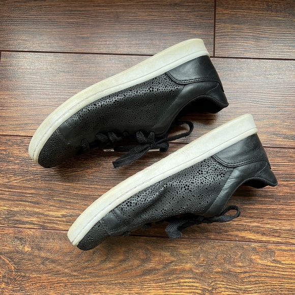 Ellen DeGenerous black leather sneakers loafers 7M - Picture 10 of 10